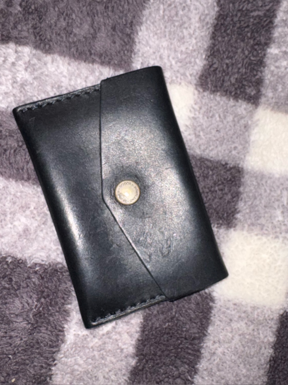 Portland Leather Black Men's Card & Key Holder
